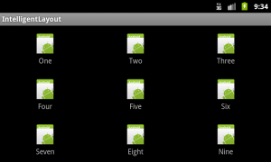 3x3 Dashboard on HVGA800 Portrait