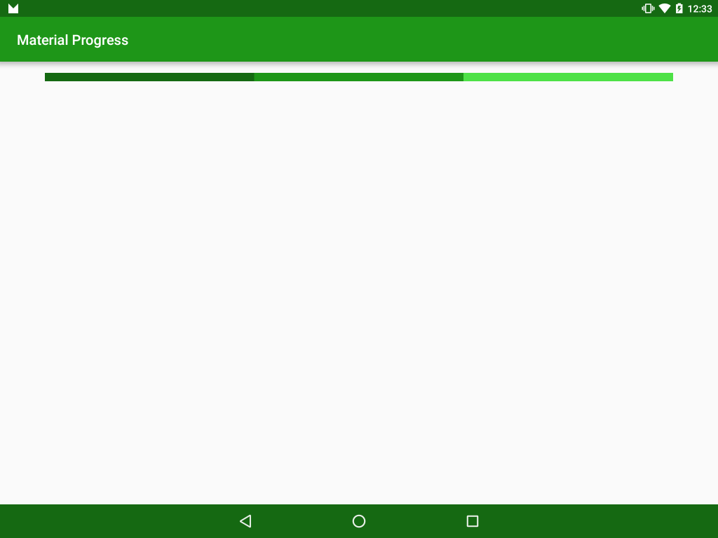 Material Progressbar Styling Android