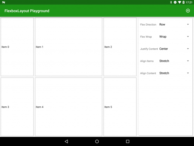 FlexboxLayout – Part 3 – Styling Android