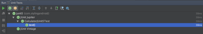 JUnit 5: Getting Started – Styling Android